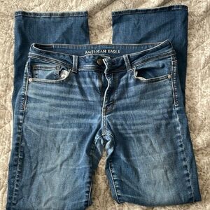 American Eagle Outfitters Blue Boot Cut Jeans